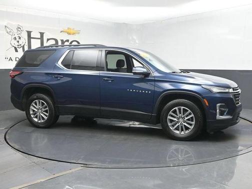 Northsky Blue Metallic 2023 Chevrolet Traverse LT Cloth