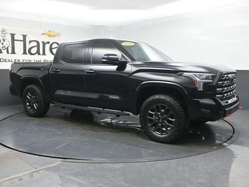 Midnight Black Metallic 2023 Toyota Tundra Platinum