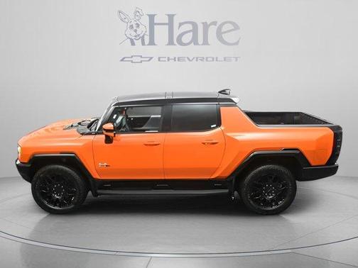 Orange 2024 GMC HUMMER EV Pickup 2X