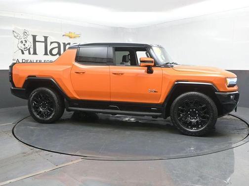 Orange 2024 GMC HUMMER EV Pickup 2X