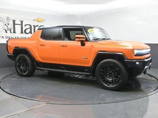 Orange 2024 GMC HUMMER EV Pickup 2X