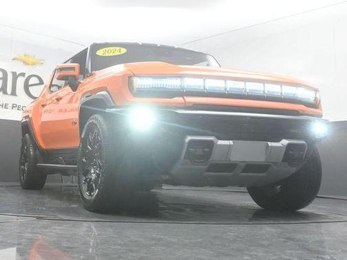 Orange 2024 GMC HUMMER EV Pickup 2X