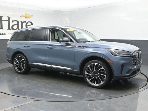 Blue Metallic 2025 Lincoln Aviator Reserve AWD