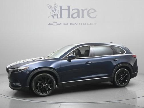 Deep Crystal Blue 2023 Mazda CX-9 Touring Plus
