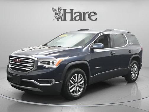 Dark Sapphire Blue Metallic 2017 GMC Acadia SLE-2