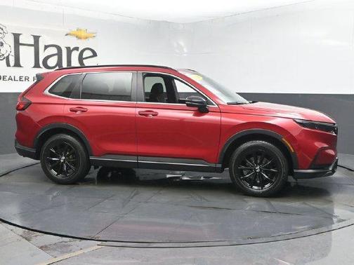 Radiant Red Metallic 2024 Honda CR-V Hybrid Sport