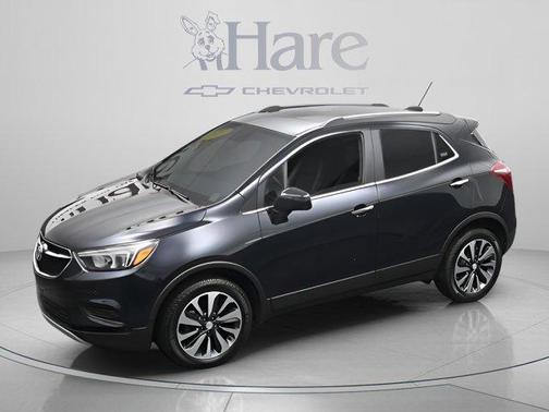 Dark Moon Blue Metallic 2021 Buick Encore Preferred
