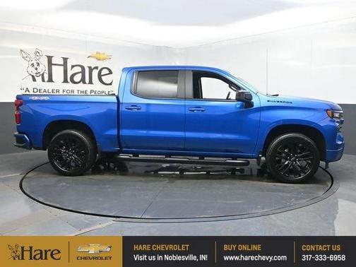 Glacier Blue Metallic 2024 Chevrolet Silverado 1500 RST Truck