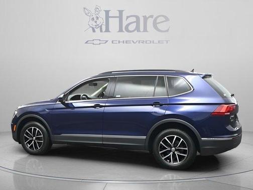 Atlantic Blue 2021 Volkswagen Tiguan 2.0T SE