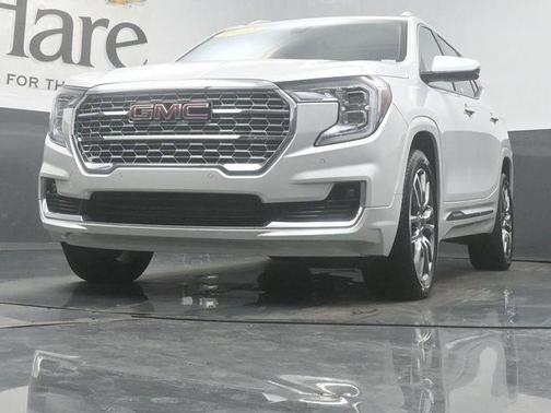 White Frost Tri-Coat 2023 GMC Terrain Denali