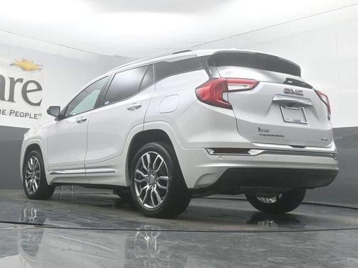 White Frost Tri-Coat 2023 GMC Terrain Denali