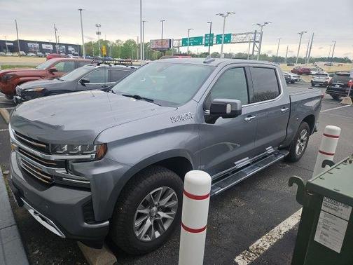 Satin Steel Metallic 2021 Chevrolet Silverado 1500 High Country