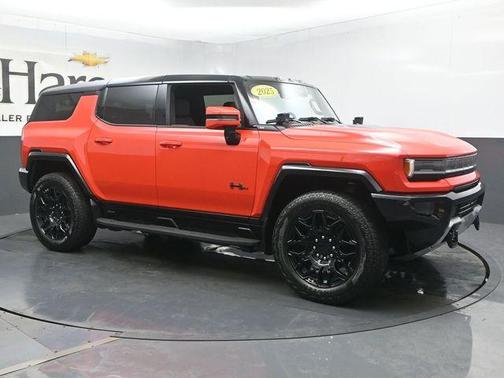 Solar Orange 2025 GMC HUMMER EV SUV 3X