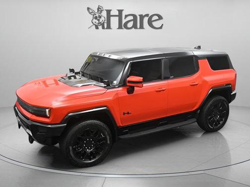 Solar Orange 2025 GMC HUMMER EV SUV 3X