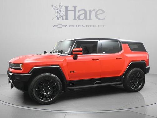Solar Orange 2025 GMC HUMMER EV SUV 3X