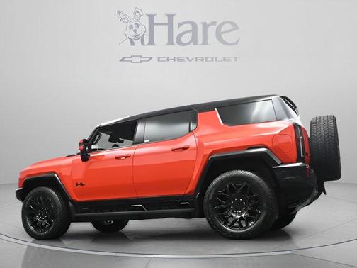 Solar Orange 2025 GMC HUMMER EV SUV 3X