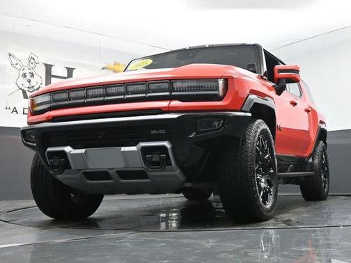 Solar Orange 2025 GMC HUMMER EV SUV 3X