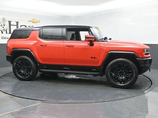 Solar Orange 2025 GMC HUMMER EV SUV 3X
