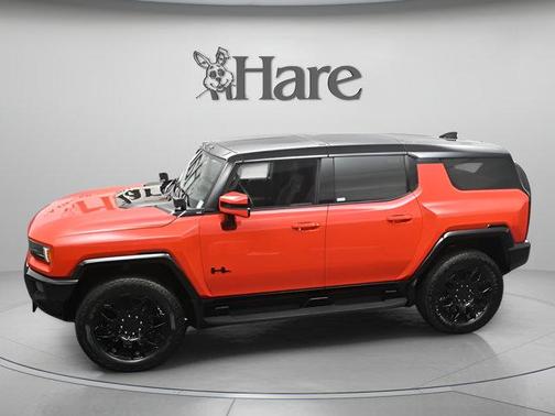 Solar Orange 2025 GMC HUMMER EV SUV 3X