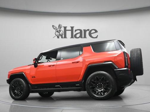 Solar Orange 2025 GMC HUMMER EV SUV 3X