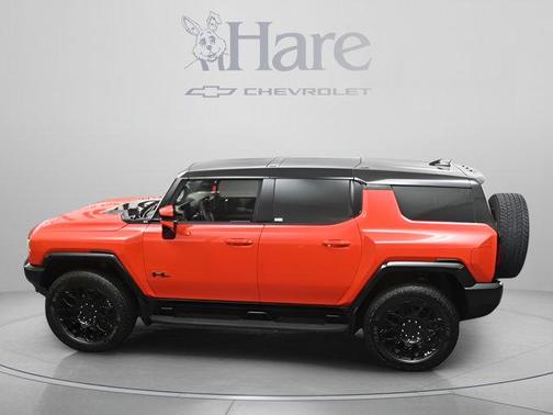 Solar Orange 2025 GMC HUMMER EV SUV 3X