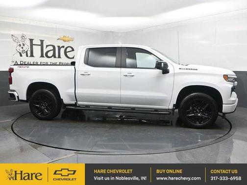 Summit White 2025 Chevrolet Silverado 1500 RST Truck