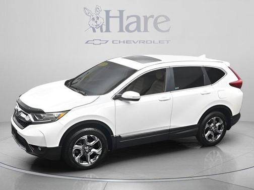 White Diamond Pearl 2018 Honda CR-V EX