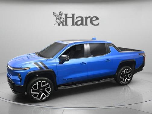 Rip Tide Blue 2025 Chevrolet Silverado EV RST