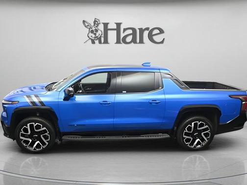 Rip Tide Blue 2025 Chevrolet Silverado EV RST