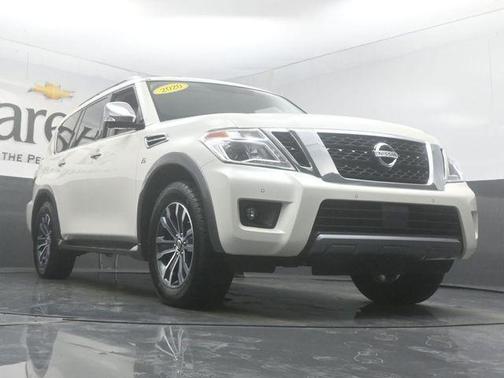 White 2020 Nissan Armada SL
