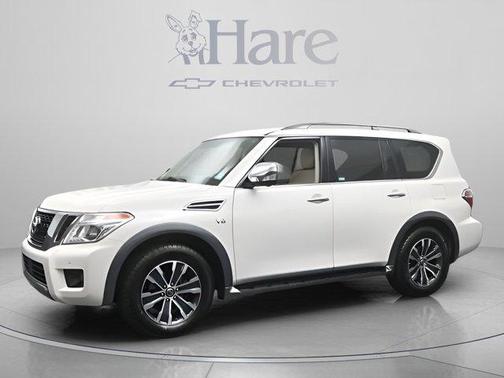 White 2020 Nissan Armada SL