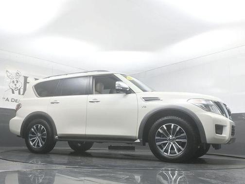 White 2020 Nissan Armada SL