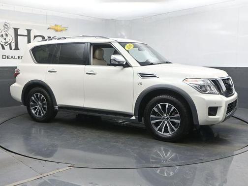 White 2020 Nissan Armada SL