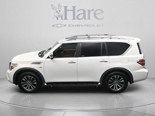 White 2020 Nissan Armada SL
