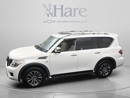 White 2020 Nissan Armada SL