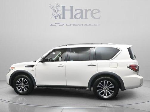White 2020 Nissan Armada SL