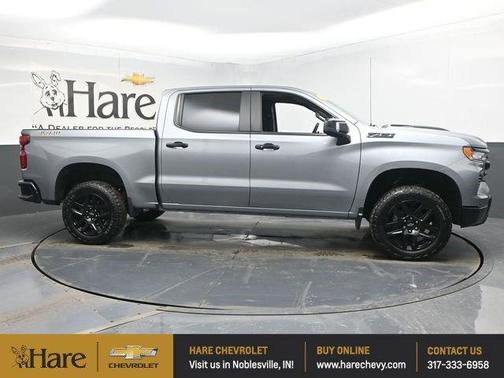 Sterling Gray Metallic 2023 Chevrolet Silverado 1500 LT Trail Boss Truck