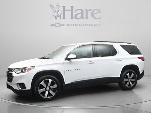 Summit White 2021 Chevrolet Traverse LT Leather