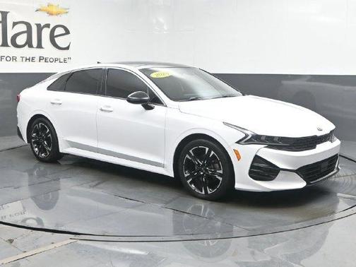 Glacial White Pearl 2021 Kia K5 GT-Line