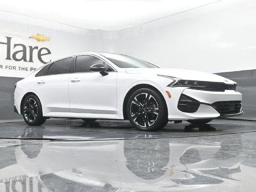 Glacial White Pearl 2021 Kia K5 GT-Line