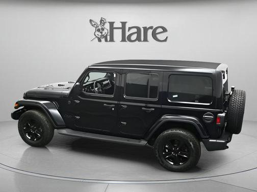 Black Clearcoat 2023 Jeep Wrangler Sahara