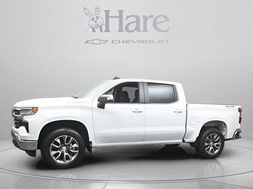 Summit White 2026 Chevrolet Silverado 1500 LT