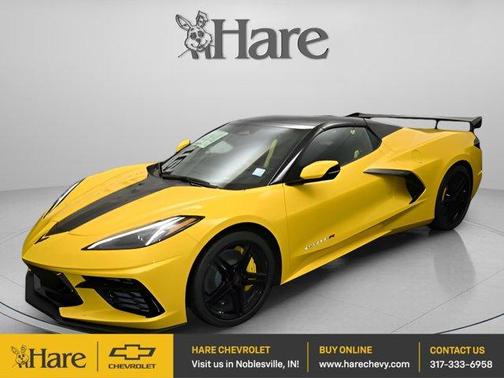 Yellow 2026 Chevrolet Corvette Stingray w/2LT Convertible