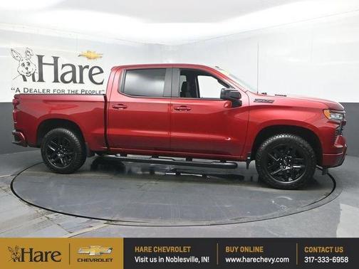 Radiant Red 2024 Chevrolet Silverado 1500 RST Truck