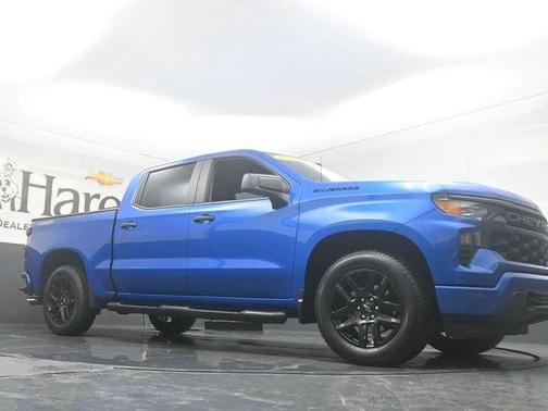 Glacier Blue Metallic 2023 Chevrolet Silverado 1500 Custom