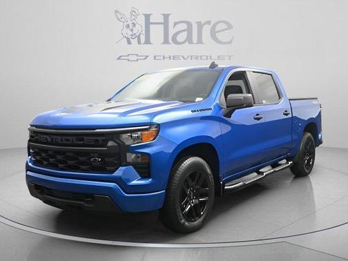 Glacier Blue Metallic 2023 Chevrolet Silverado 1500 Custom