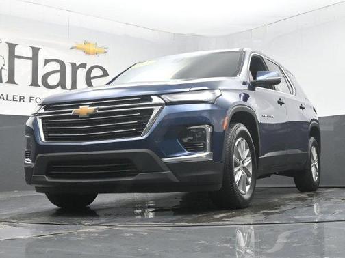Northsky Blue Metallic 2023 Chevrolet Traverse LT Cloth