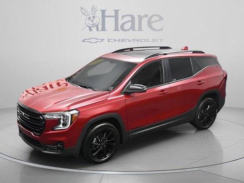 Volcanic Red 2023 GMC Terrain SLT