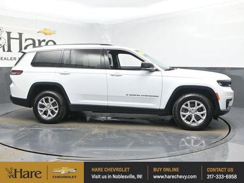 Bright White Clearcoat 2021 Jeep Grand Cherokee L Limited SUV