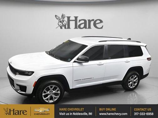 Bright White Clearcoat 2021 Jeep Grand Cherokee L Limited SUV